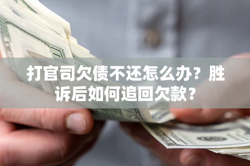 北京打官司欠债不还怎么办？胜诉后如何追回欠款？