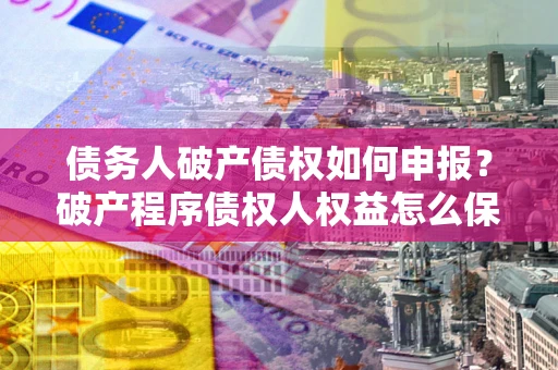 北京债务人破产债权如何申报？破产程序债权人权益怎么保障？