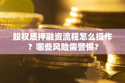 北京股权质押融资流程怎么操作？哪些风险需警惕？