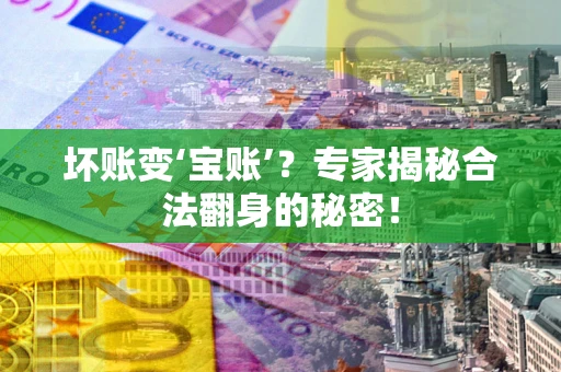 北京坏账变‘宝账’？专家揭秘合法翻身的秘密！