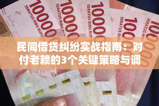 北京民间借贷纠纷实战指南：对付老赖的3个关键策略与调解盲区解析