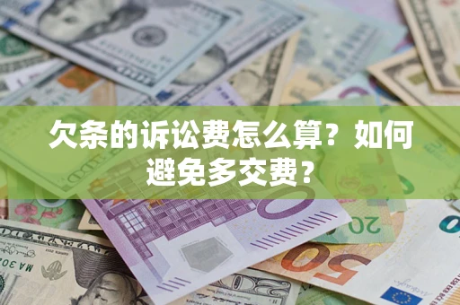 北京欠条的诉讼费怎么算？如何避免多交费？