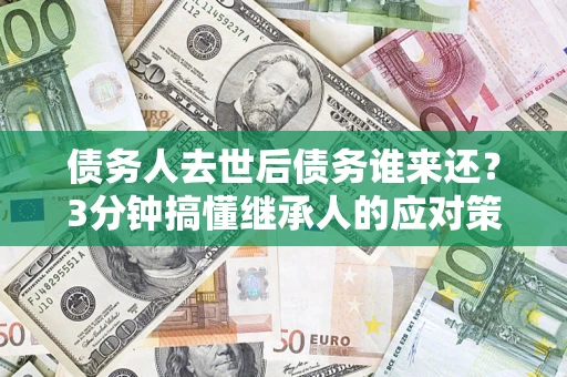 北京债务人去世后债务谁来还？3分钟搞懂继承人的应对策略